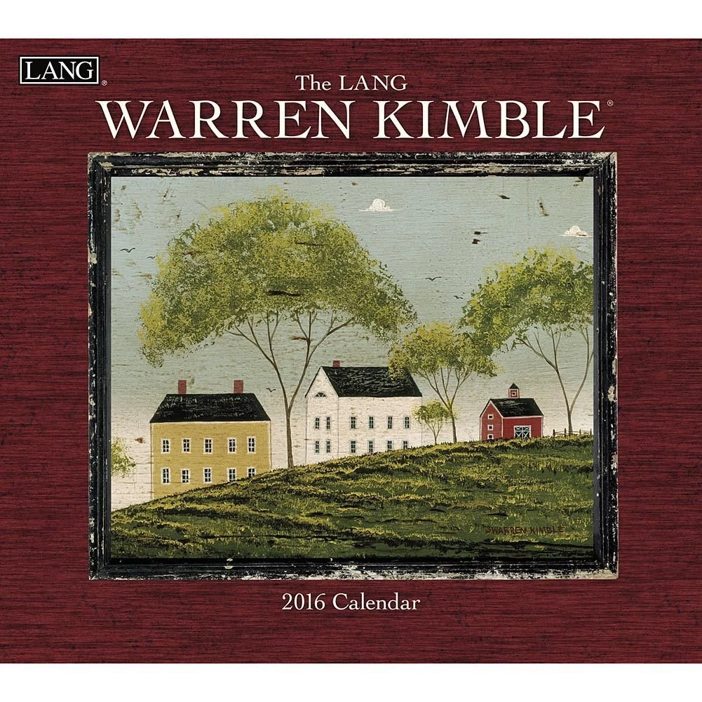 Warren Kimble 2016 Wall Calendar: 9780741250810