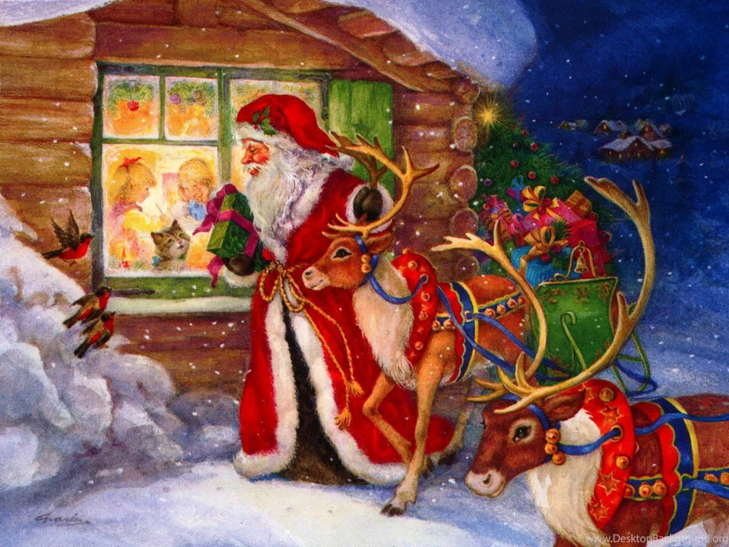 Animated Christmas Desktop Wallpapers, Animated Christmas ...