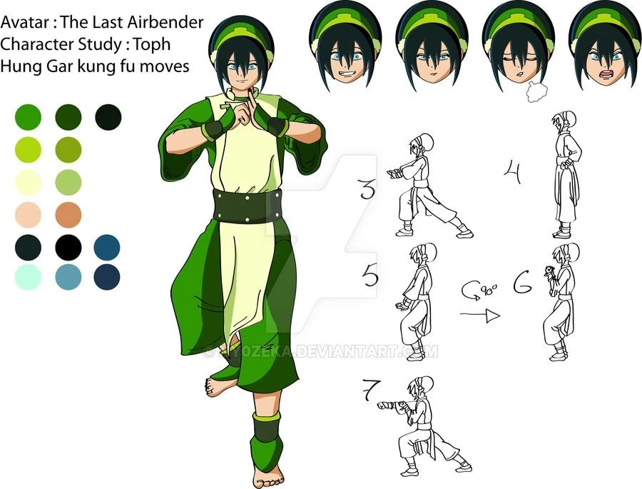 Study : Toph Bei Fong By Ny0zeka On DeviantArt
