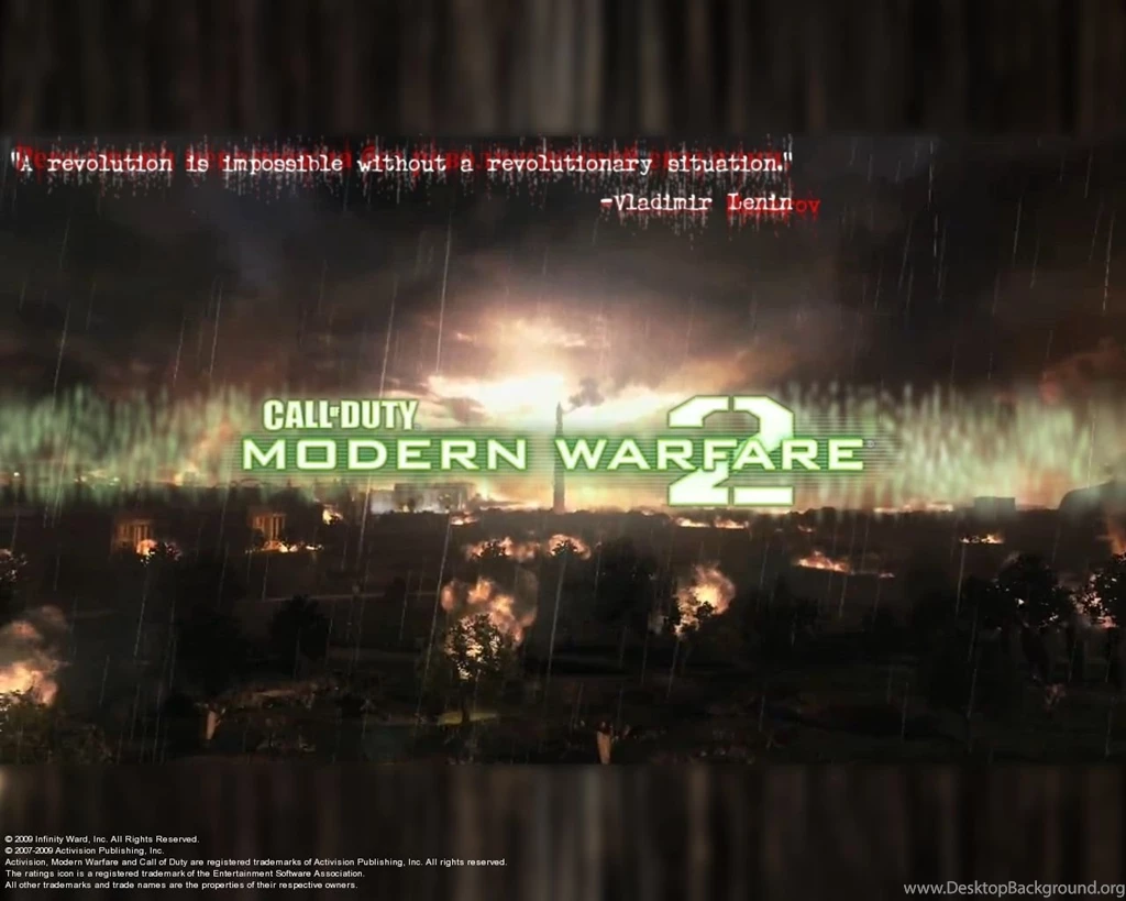 COD:MW2 'Infamy Wallpaper' By CrazyDave55811 On DeviantArt