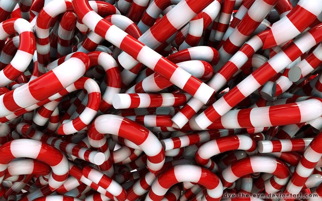Candy Canes Wallpapers By Dye the eye On DeviantArt