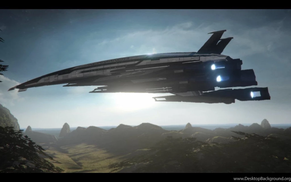 Normandy Mass Effect Mass Effect 3 Anderson Commander Shepard SR2 ...