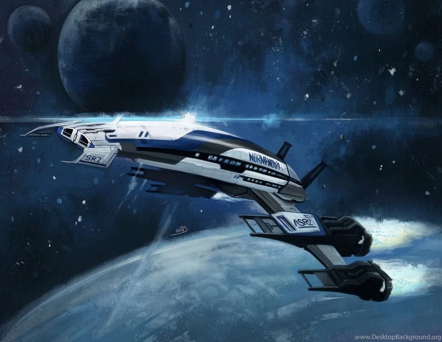 Normandy SR2 On Patrol By Mittens959 On DeviantArt