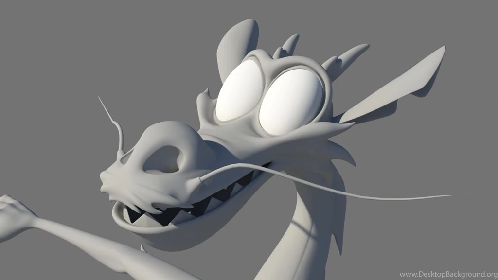 Mushu Closeup By BFatz On DeviantArt