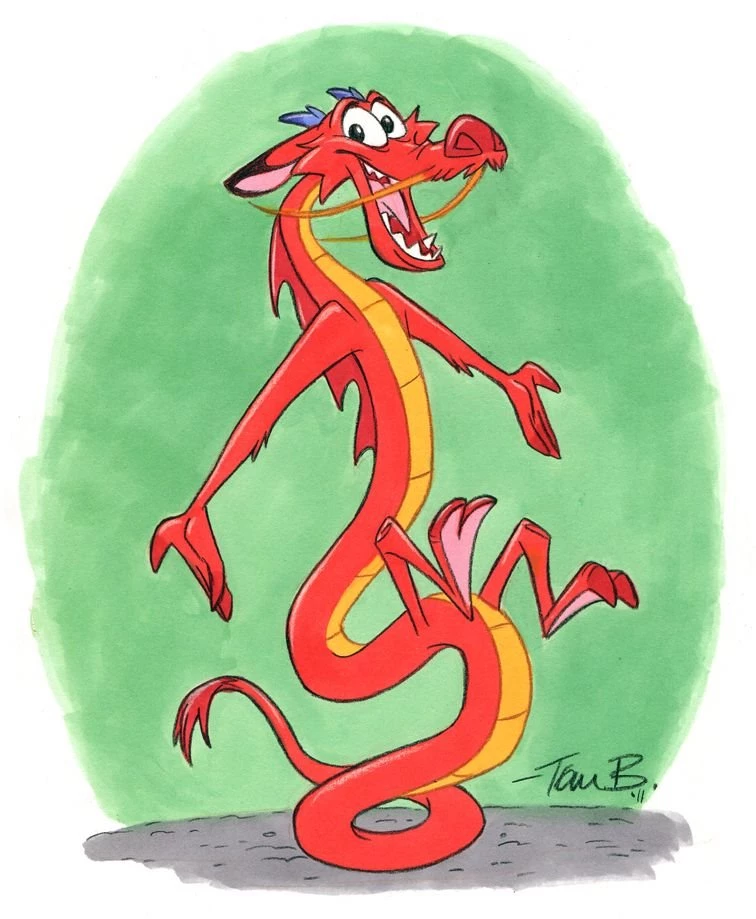 Mushu _poses Model Sheet By Tombancroft On DeviantArt