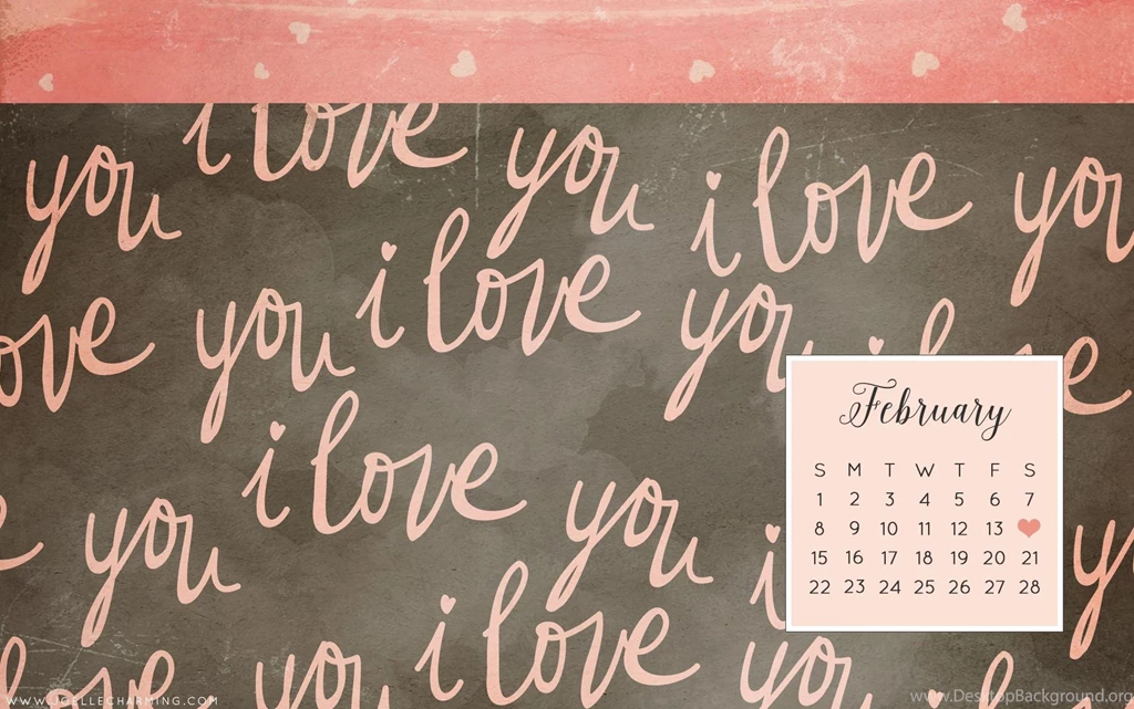 Joelle Charming :: Happy February + Free Wallpapers