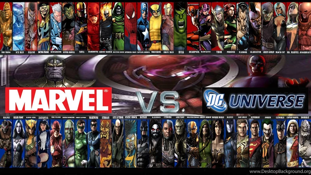 DC Universe Vs. Marvel By Anime Crazy1928 On DeviantArt