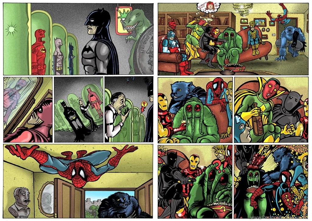 DC Vs Marvel.. Not By Mataiodoxia On DeviantArt