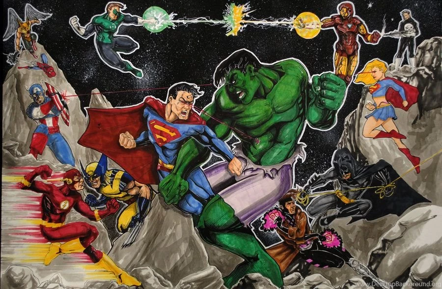 Marvel Vs DC By John John1138 On DeviantArt
