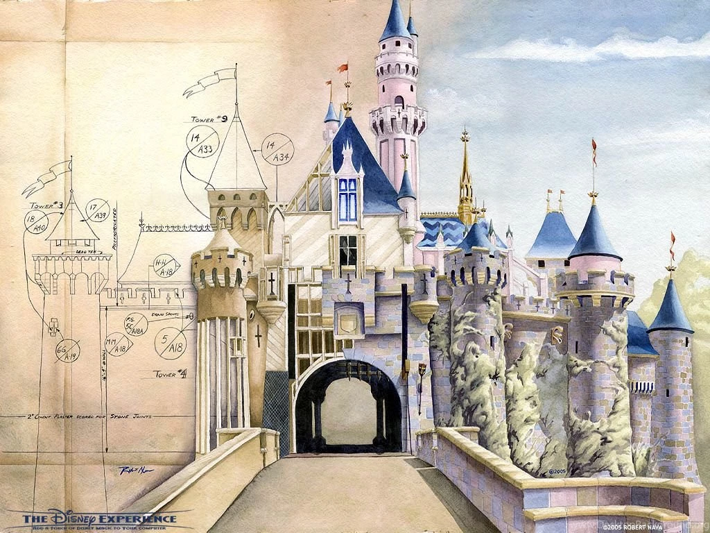 15305) Disney Castle Cool Backgrounds Wallpapers WalOps.com