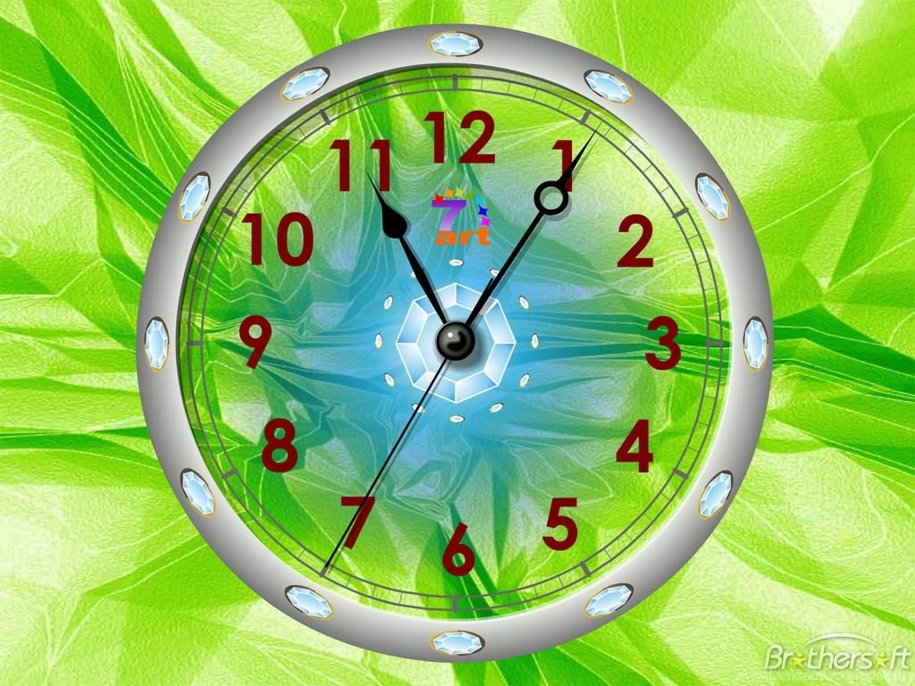 Download Free Crystal Clock ScreenSaver, Crystal Clock ScreenSaver ...