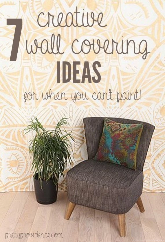 Temporary Wall Coverings: 7 Great Ideas For When You Can't Paint ...
