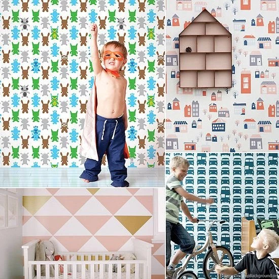 Temporary Wallpapers For Kids Rooms