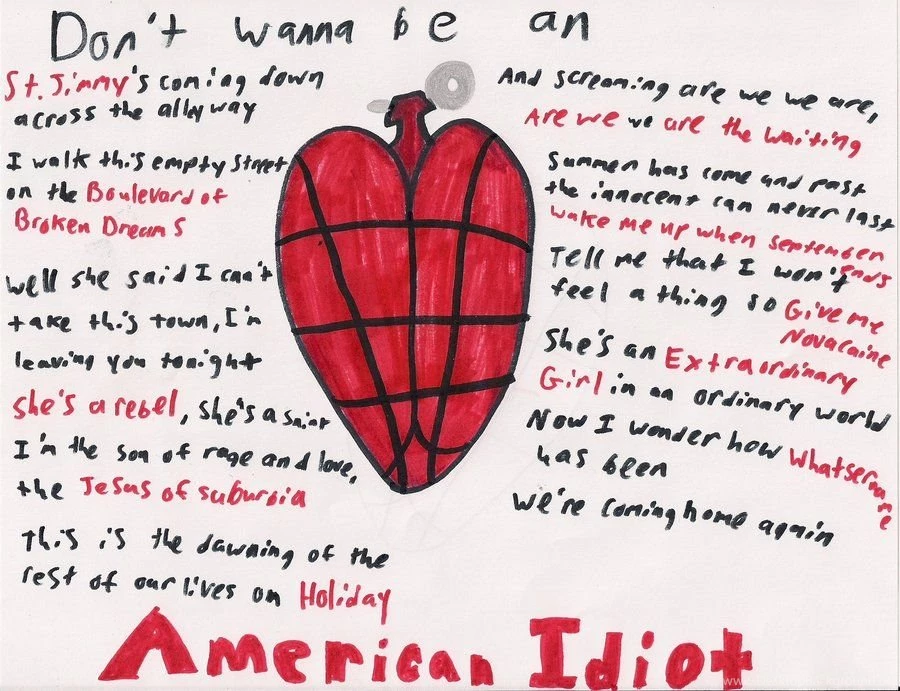 American Idiot Poster By Stickreaper93 On DeviantArt