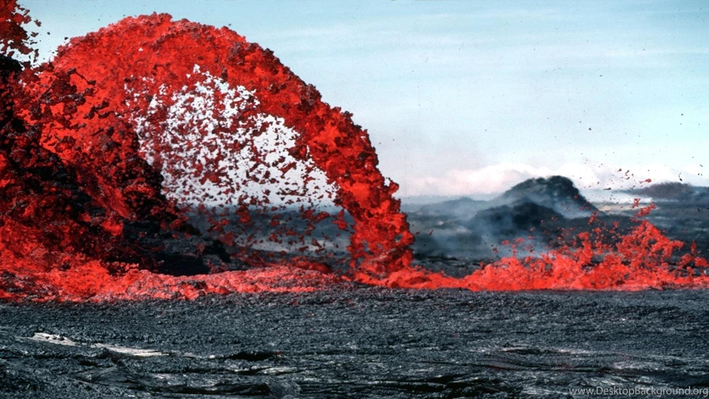 Volcanoes Lava And Magma Wallpaper.