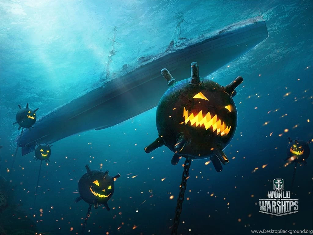 Halloween Wallpapers For World Of Warships! » World Of Warships Blog