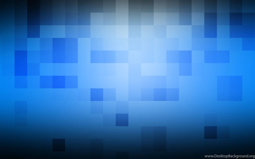 Blue Cubes Squares Wallpapers