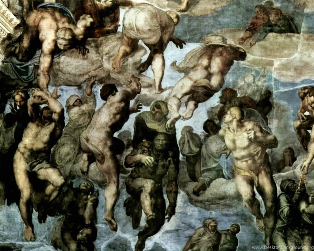 Wallpapers Michelangelo Frescoes In The Sistine Chapel 1280 X ...