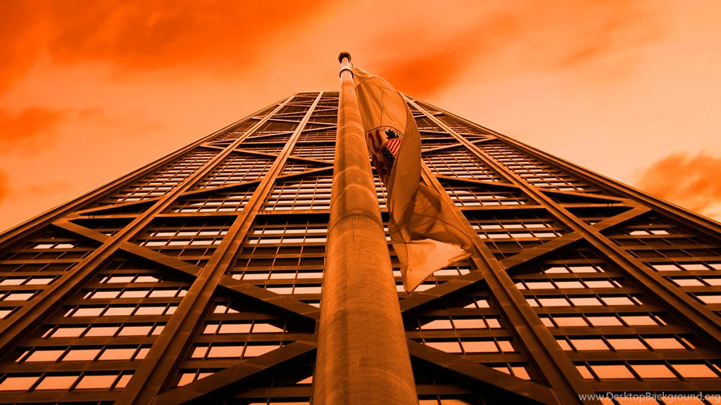 Orange Corporate Building