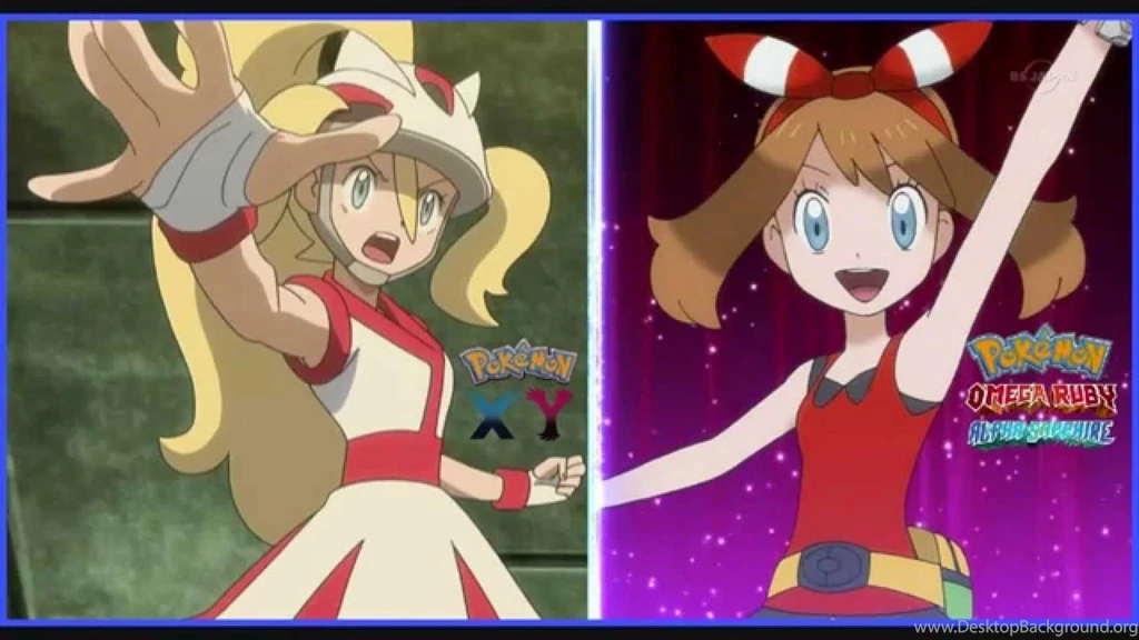 Pokemon XY + Alpha Sapphire]   Korrina And May Wallpapers   NIGHT ...