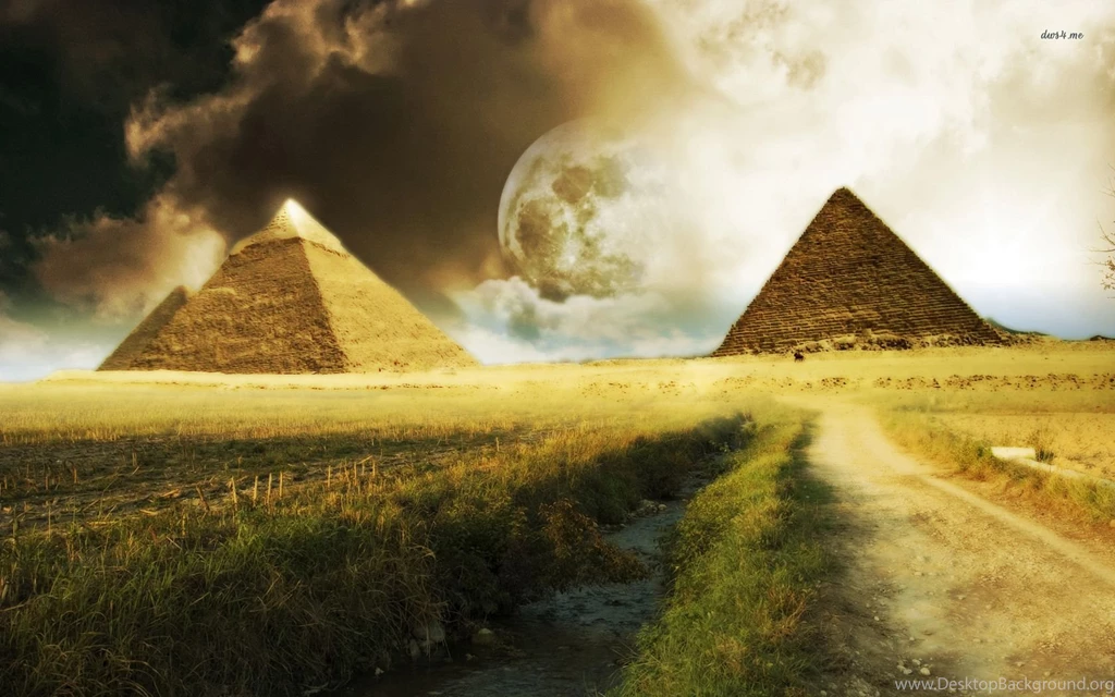 Alien Pyramids Wallpapers Fantasy Wallpapers