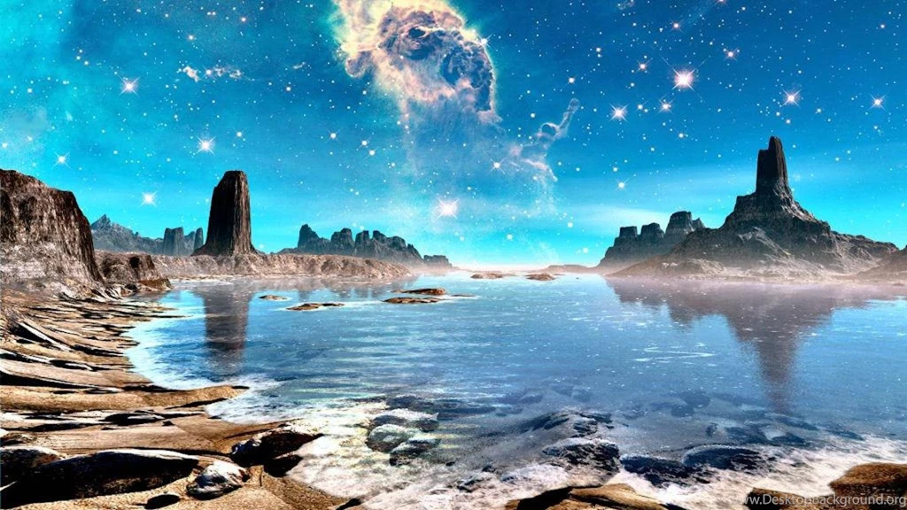 ALIEN WORLD WALLPAPER   (