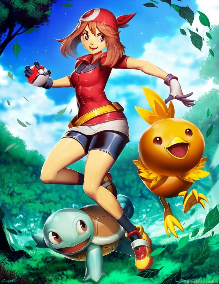 Pokemon May By GENZOMAN On DeviantArt