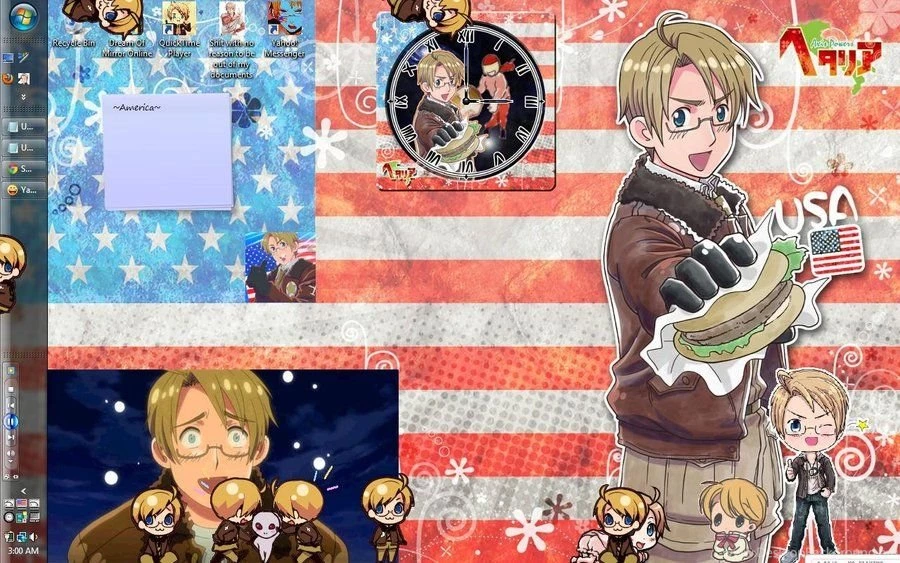 Hetalia Filled Desktop America By Catalinarose On DeviantArt