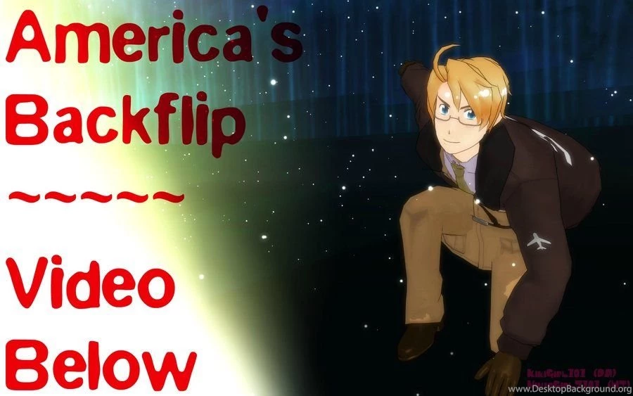 Hetalia MMD: America's Backflips VIDEO By KikiGirl101 On DeviantArt