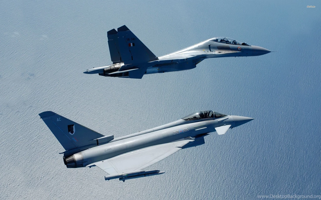 Sukhoi SU 30MKI And Eurofighter Typhoon Wallpapers Aircraft ...