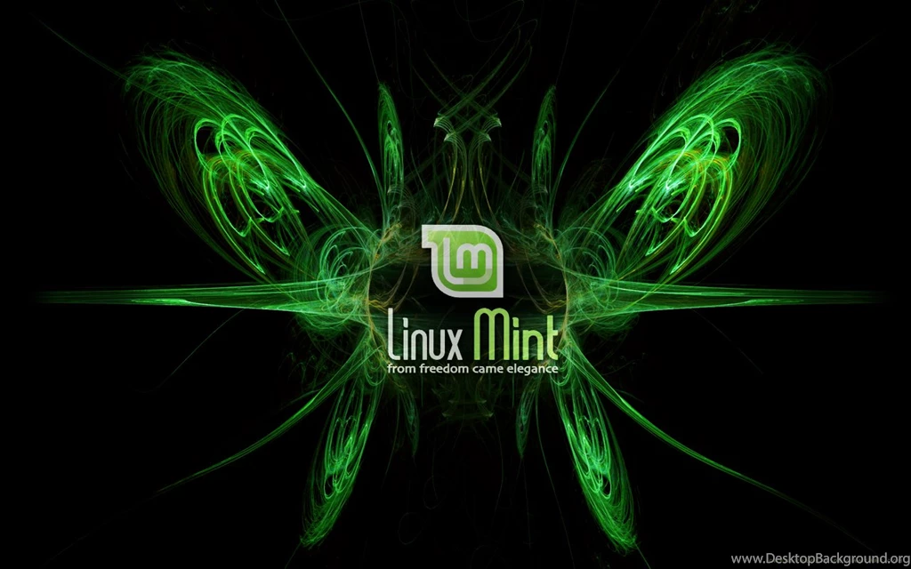 Linux Mint Fractal Butterfly By Carnivaleske On DeviantArt