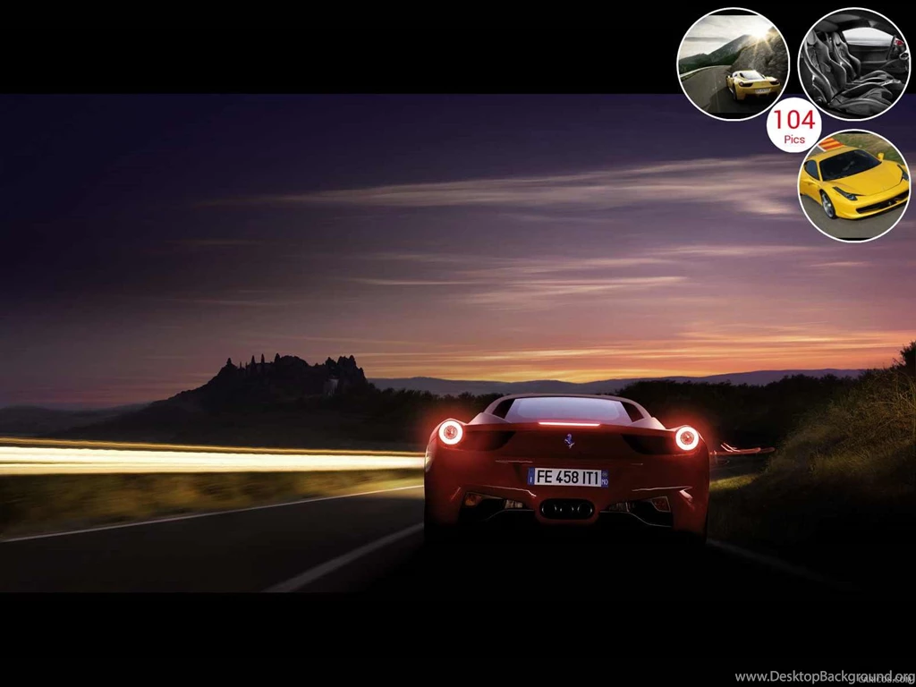Ferrari 458 Italia Rear