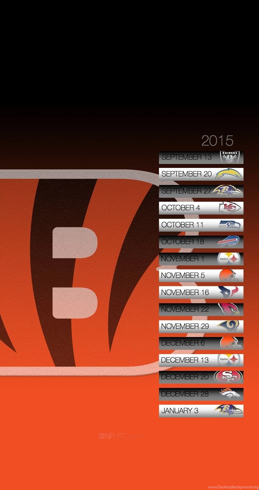 2015 NFL Schedule Wallpapers Page 3 Of 8 @NFLRT