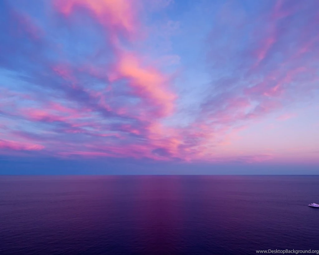 1280x1024 Sea Purple Sky Desktop PC And Mac Wallpapers
