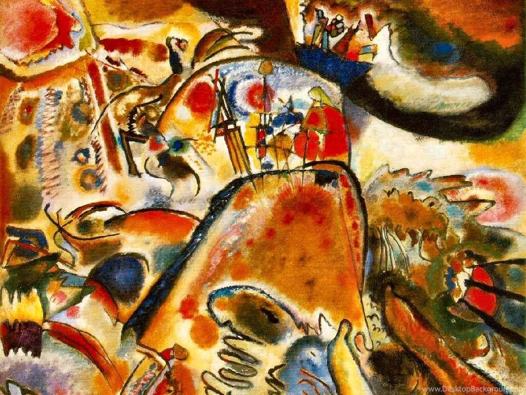 My Free Wallpapers Artistic Wallpapers : Kandinsky Small Pleasures