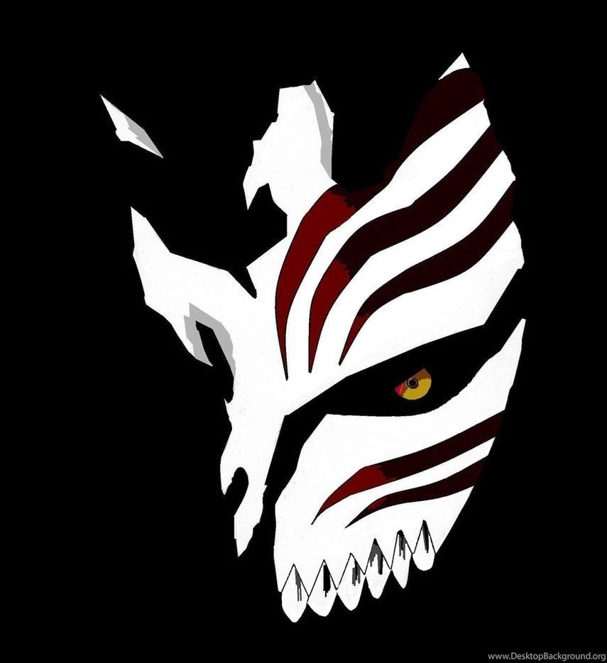 Ichigo's Mask Cololred By Iloveanime2222 On DeviantArt