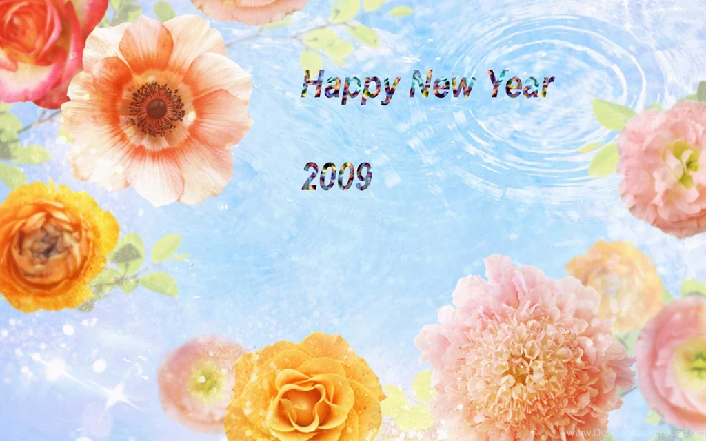 Cosmos Flower, Happy, Eve, Animated, Santa, Holidays, 1920x1200 HD ...