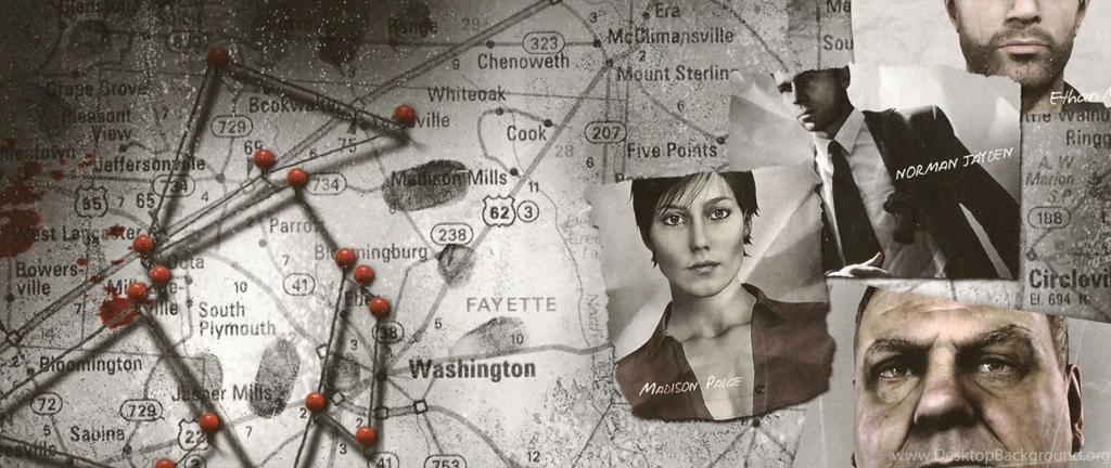 Download Wallpapers 2560x1080 Heavy Rain, Map, Madison Paige, Ethan ...