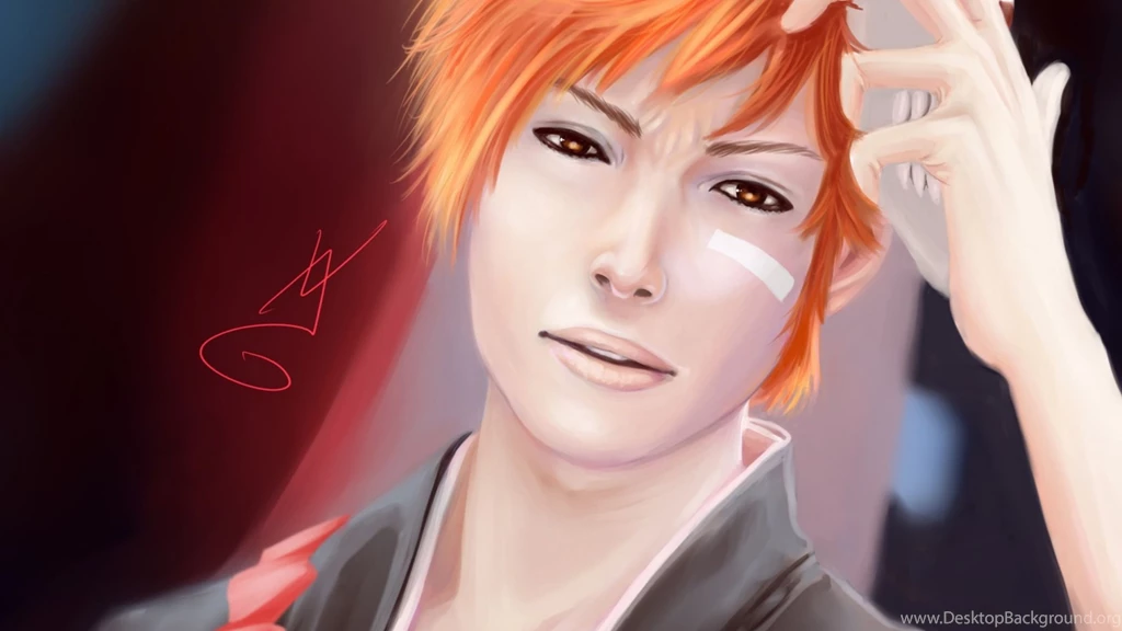 Download Wallpapers 2560x1440 Art, Boy, Kurosaki Ichigo, Bleach ...