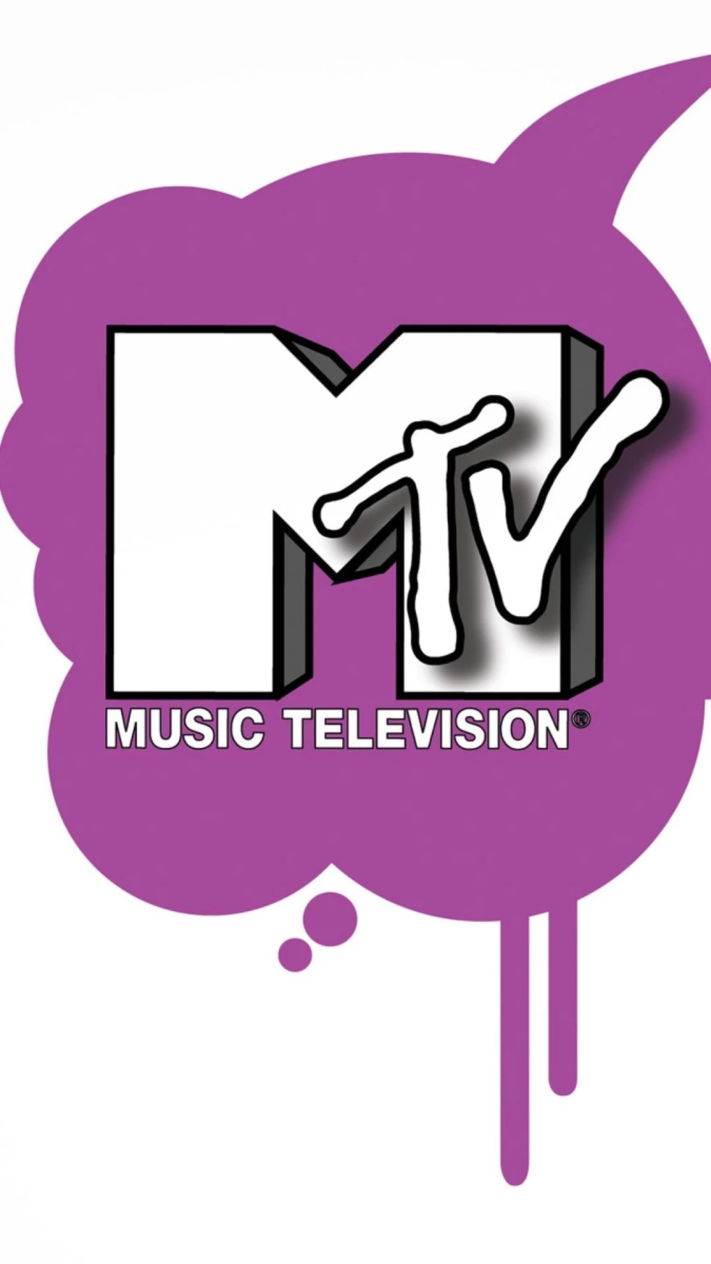 Download Wallpapers 1080x1920 Mtv, Logo, Tv, Music Television Sony ...