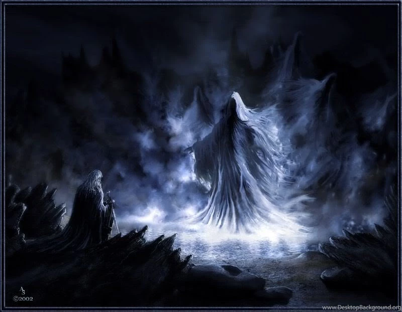 Grim Reaper Blue Backgrounds Photo By Asphalt199