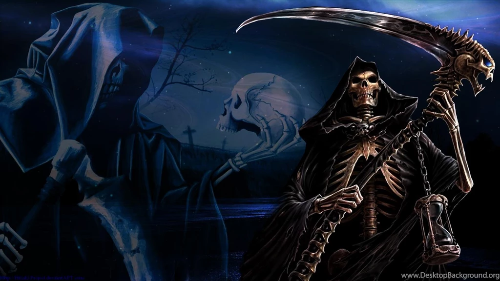 Scary Grim Reaper Wallpapers Wallpapers Wallpapers Hd Backgrounds ...