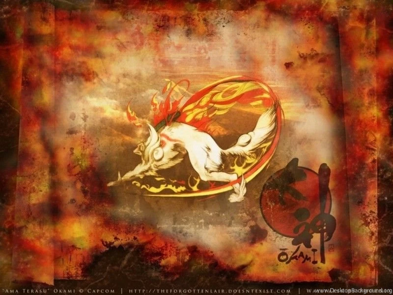 Okami Okami Amaterasu Wallpapers (6994387) Fanpop