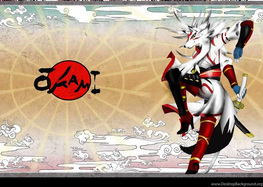 DeviantArt: More Like Okami:Samurai Amaterasu Sketch By TheVelvettBlue