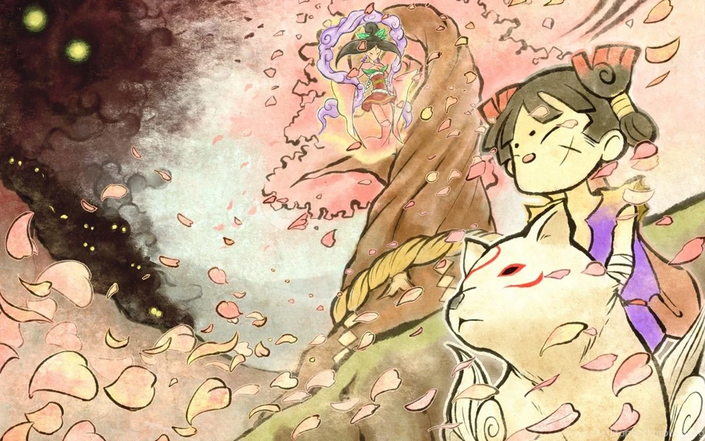 Okami Amaterasu Fresh Hd Wallpapers   1500x938 IWallHD   Wallpapers HD