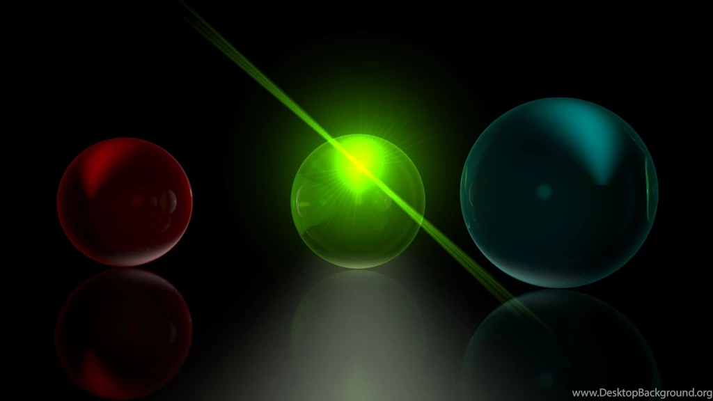 1 Glass Balls 4d HD Wallpapers