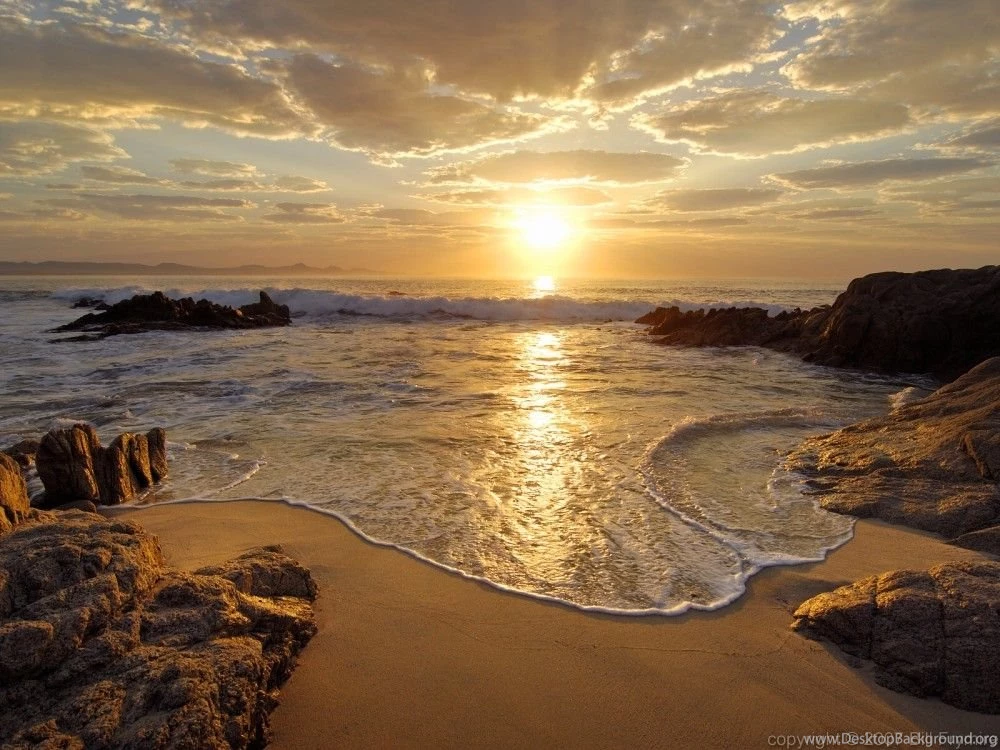 1000x750px Beach Sunrise