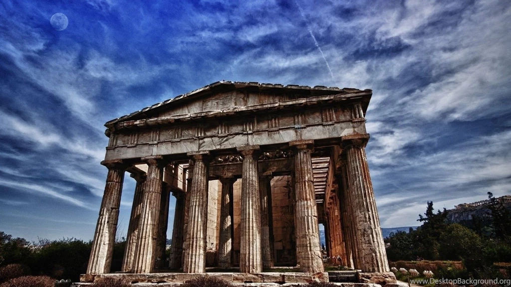 Pictures > Greek Columns Wallpapers