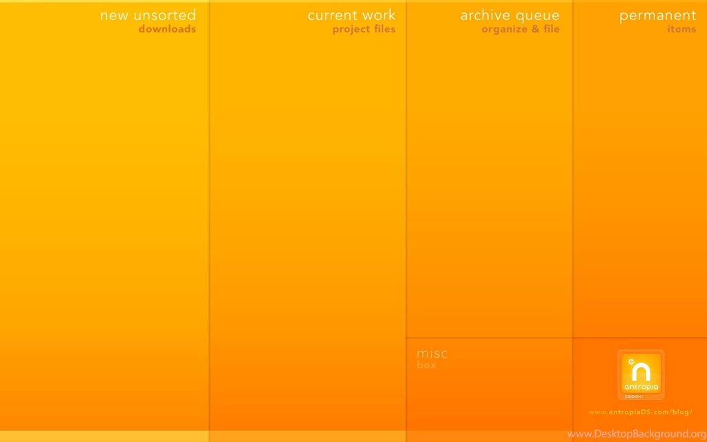 Wallpapers Roundup: GTD With Workflows And Quadrants