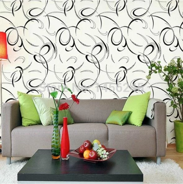Pvc Wallpapers Modern Design Backgrounds Wallpapers Tv Backgrounds ...